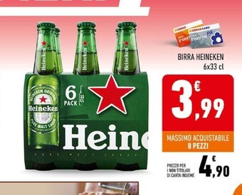 Conad Heineken birra offerta
