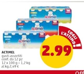 PENNY Danone actimel offerta