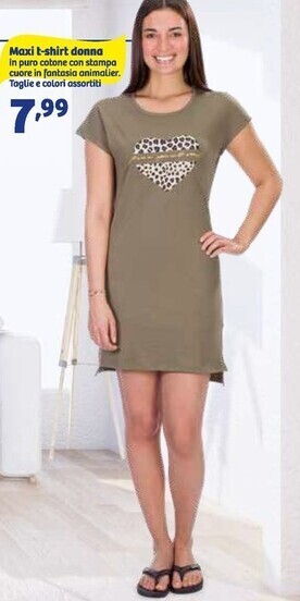 In'S Mercato Maxi t-shirt donna offerta