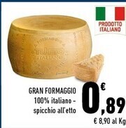 Conad Margherita Gran formaggio offerta