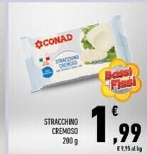 Conad Conad stracchino cremoso offerta