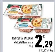 Conad Margherita Galbani pancetta offerta