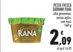 Conad City Giovanni rana pesto fresco offerta