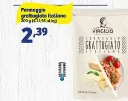In'S Mercato Virgilio formaggio grattugiato italiano offerta