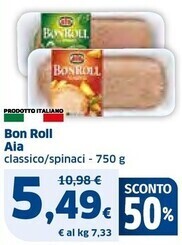 Ok Sigma Aia bon roll offerta