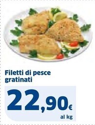 Ok Sigma Filetti di pesce gratinati offerta