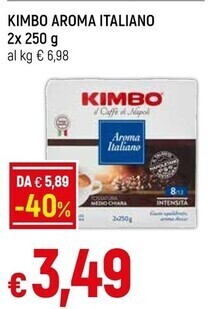 Famila Kimbo aroma italiano offerta