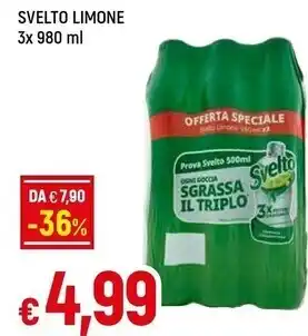 Famila Svelto limone 3x 980 ml offerta