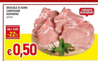 Famila Braciole di suino confezione risparmio offerta