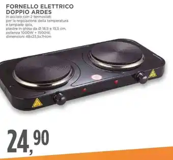 Conad FORNELLO ELETTRICO DOPPIO ARDES offerta