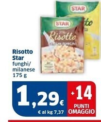 Ok Sigma Star risotto offerta