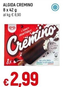 Famila Algida cremino 8 x 42 g offerta