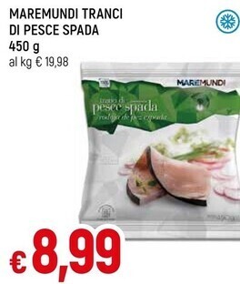 Famila Maremundi tranci di pesce spada 450 g offerta
