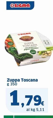 Sigma Sigma zuppa toscana offerta