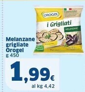 Sigma Orogel melanzane grigliate offerta