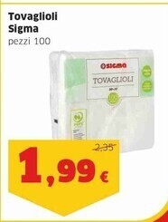 Sigma Sigma tovaglioli offerta