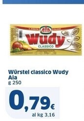 Sigma Aia wurstel classico wudy offerta
