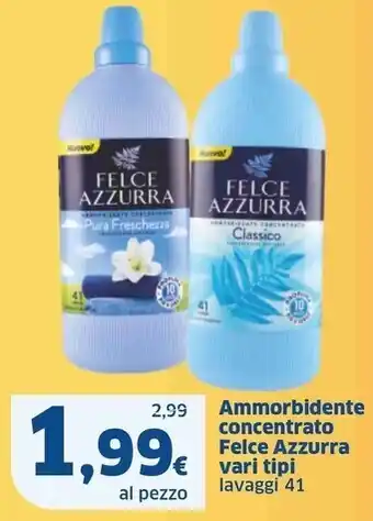 Sigma Felce azzurra ammorbidente concentrato offerta
