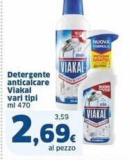 Sigma Viakal detergente anticalcare offerta