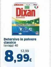 Sigma Dixan detersivo in polvere offerta