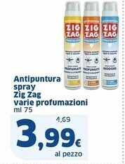 Sigma Zig zag antipuntura spray offerta