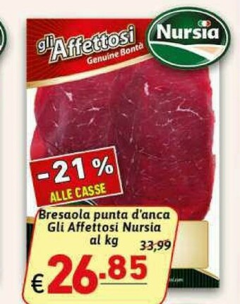 Ipercarni Nursia Salame offerta