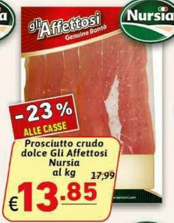 Ipercarni Nursia Salame offerta