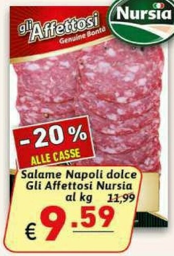 Ipercarni Nursia Salame offerta
