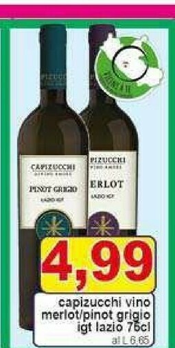 Gros Fontana Vino bianco offerta