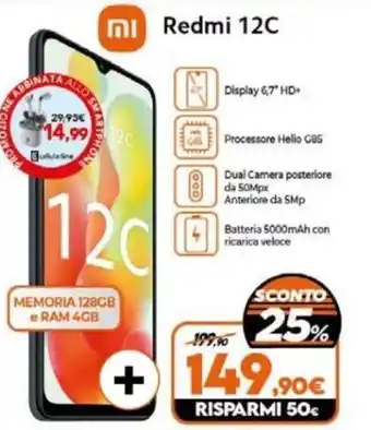 Expert ni Redmi 12C offerta