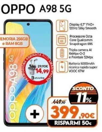 Expert OPPO A98 5G offerta