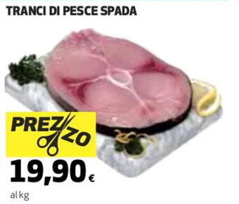 Coop TRANCI DI PESCE SPADA offerta