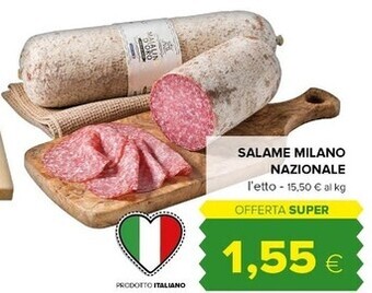 Tigre Salame milano nazionale offerta