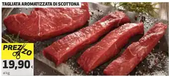 Coop TAGLIATA AROMATIZZATA DI SCOTTONA offerta