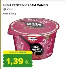 Tigre Cameo high protein cream offerta