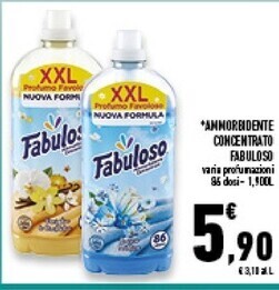 Conad Superstore Fabuloso ammorbidente concentrato offerta