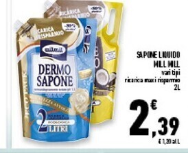 Conad Superstore Mil mil sapone liquido offerta