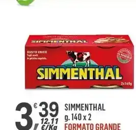 Supermercati Dok Simmenthal g.140 offerta