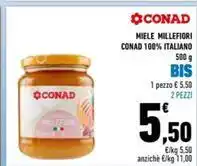 Conad Superstore Sammontana trancio gelato offerta