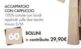 Famila Accappatoio con cappuccio offerta