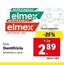Elmex dentifricio