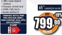 Unieuro Lg smart tv nanocell 65 nano766 offerta