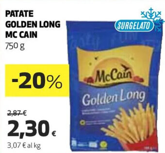 Coop PATATE GOLDEN LONG MC CAIN 750 g offerta