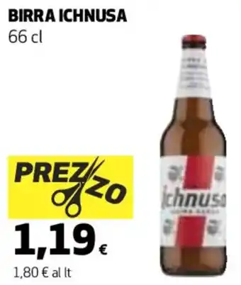 Coop BIRRA ICHNUSA 66 cl offerta