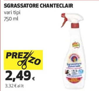 Coop SGRASSATORE CHANTECLAIR vari tipi 750 ml offerta