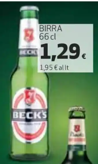 Coop BIRRA 66 cl offerta