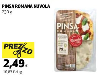 Coop PINSA ROMANA NUVOLA 230 g offerta