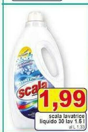 Gros Scala Detersivo lavatrice offerta