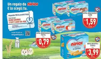 Iperfamily Nipiol Omogeneizzati offerta
