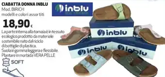 CIABATTA DONNA INBLU